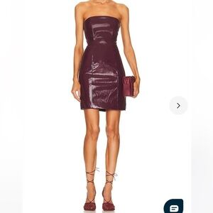 NWT Staud Tracing Dress in Plum